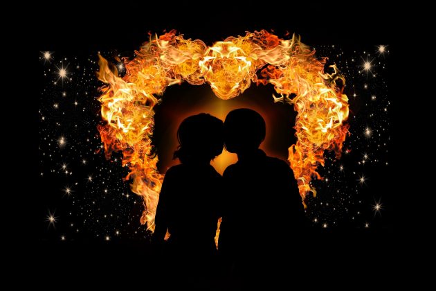 oheň láska